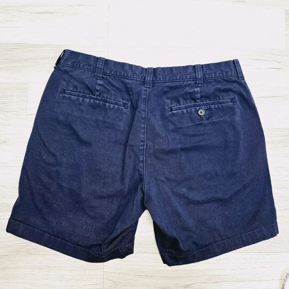 J. CREW Mens Blue Mercantile Flex Shorts Size 34